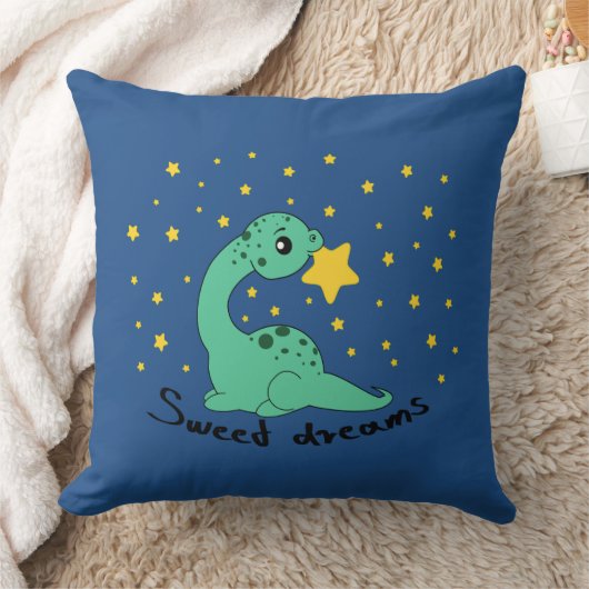 Coussin Dinosaure - carreau 20x20 (Couverture)