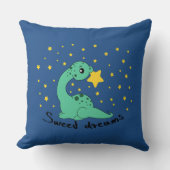 Coussin Dinosaure - carreau 20x20 (Recto)