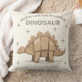 Coussin Dinosaure Cartoon (Couverture)