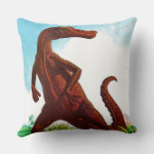 Coussin Dinosaure de Hadrosaurus (Verso)
