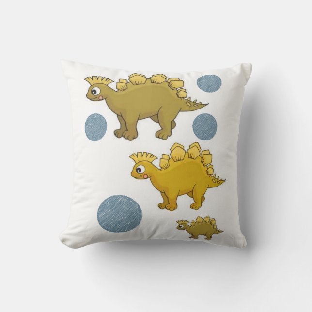 Coussin Dinosaure de l'oreiller (Recto)