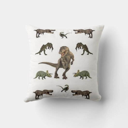 Coussin Dinosaure de l'oreiller (Verso)