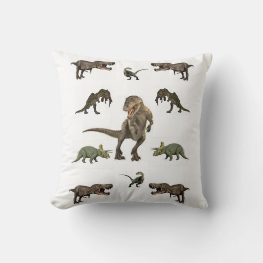 Coussin Dinosaure de l'oreiller (Recto)