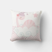 Coussin Dinosaure Rose (Recto)