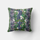 Coussin Dinosaure rustique vert Nom (Verso)