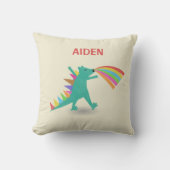 Coussin Dinosaure Thème Jeu d'oreiller pour garçon (Recto)