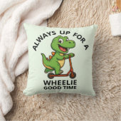 Coussin Dinosaure Vert (Couverture)