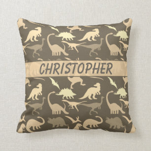 Coussin Dinosaures personnalisés