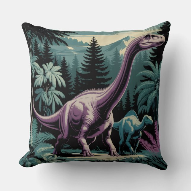 Coussin Dinosaurs (Recto)