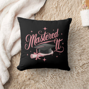 Coussin Diplômé Maîtrise Diplômé MBA Diplômé