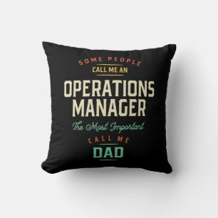 Coussin Directeur des opérations et père
