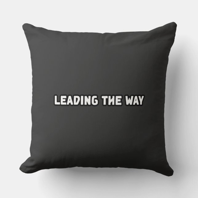 Coussin Diriger le processus d'innovation des leaders visi (Recto)