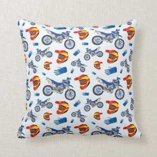 Coussin Dirt Bike Throw Pillow