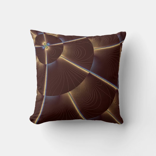 Coussin Disco Brown (Recto)