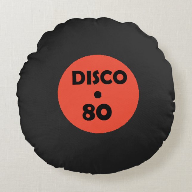 Coussin Disco Disco  ronde (Devant)