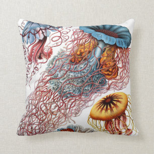 Coussin Discomedusae par Ernst Haeckel