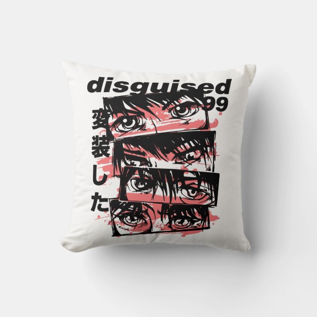 Coussin Disguised 99 : Collection Yeux d'Anime (Recto)