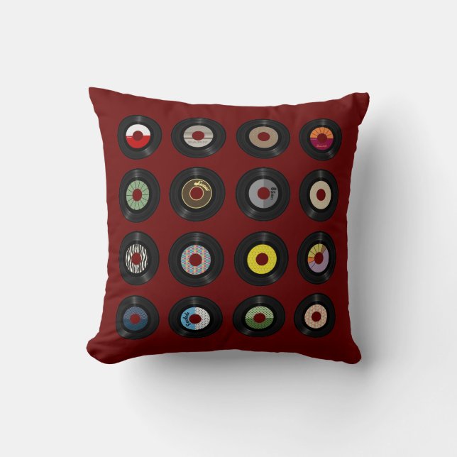 Coussin disque 45s (Recto)