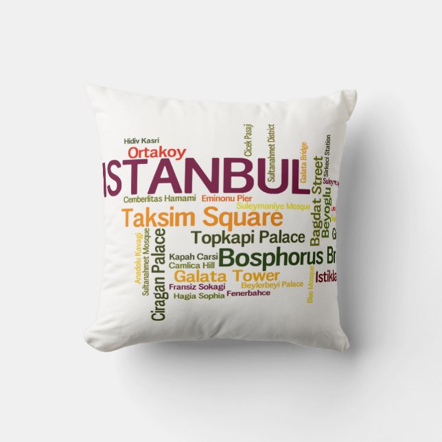 Coussin d'ISTANBUL (Recto)