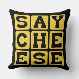 Coussin Dites Fromage, Demande du Photographe