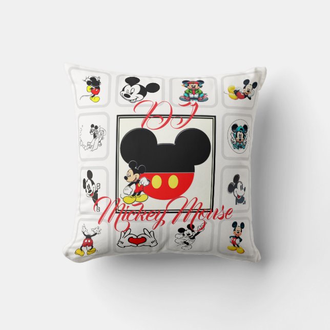 Coussin DJ Mickeymouse (Recto)