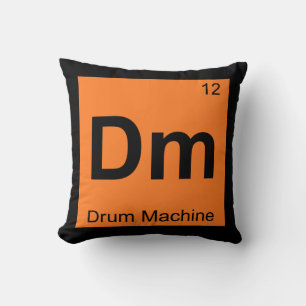 Coussin Dm - Machine à rythmes Chimie Symbole du tableau p