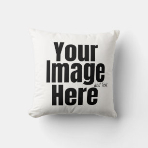 Coussin do-it-yourself photo et texte personnalisés