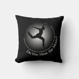 Coussin Do You Hear The Music ? Throw Pillow