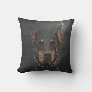 Coussin Doberman Pinscher