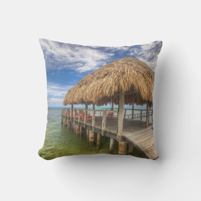 Coussin Dock des Caraïbes (Recto)