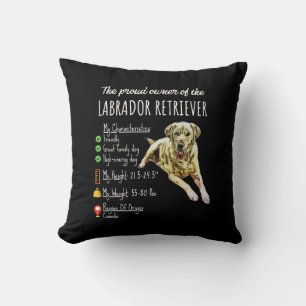Coussin Dog Lover the Proud Owner Of Labrador Retriever