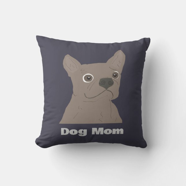 Coussin Dog Mom (Recto)