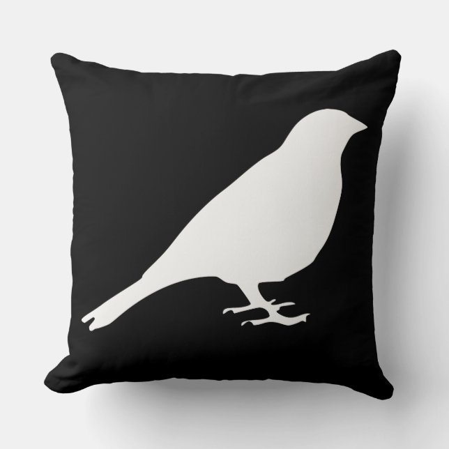 Coussin d'oiseaux blancs (Recto)