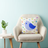 Coussin d'oiseaux mignon (Chaise)