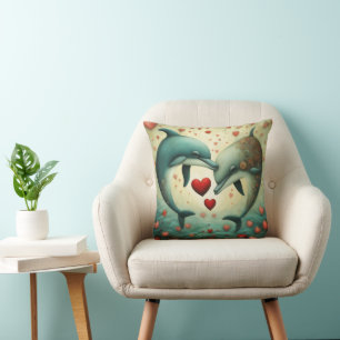 Coussin Dolphin Love 2