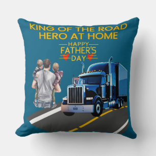 Coussin Don de la Fête du Père pour les camionneurs