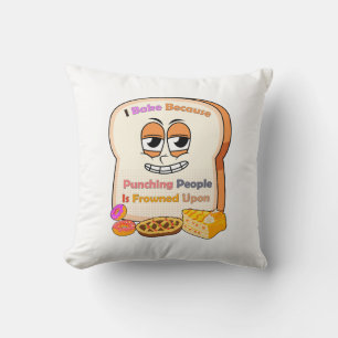 Coussin Don Des Amateurs De Cuisine : Je Cuis Parce Que Pu