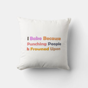 Coussin Don Des Amateurs De Cuisine : Je Cuis Parce Que Pu