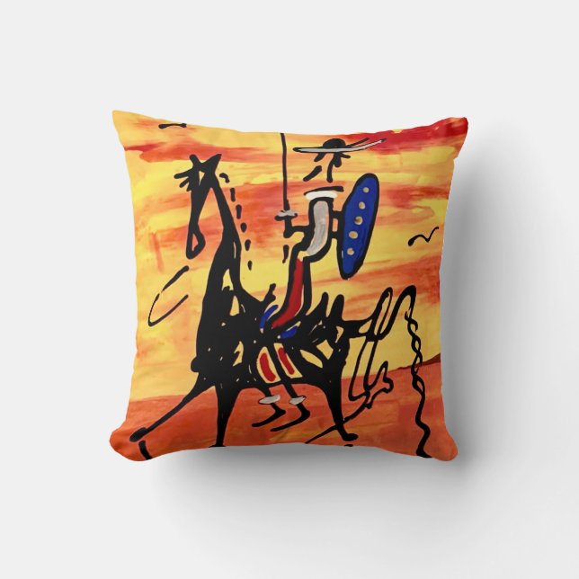 Coussin Don Quichotte (Recto)