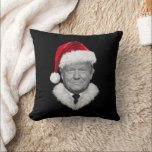 Coussin Donald Trump Christmas Funny Santa Hat Don<br><div class="desc">Donald Trump Christmas Funny Santa Hat Don</div>