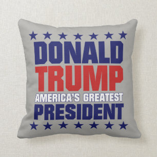 Coussin Donald Trump - PRÉSIDENT de l'AMÉRIQUE PLUS GRAN