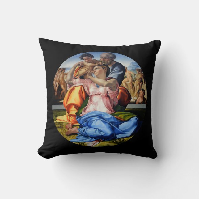 Coussin Doni Tondo, Doni Madona, Michel-Ange, 1507 (Recto)