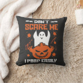 Coussin Don't scare me I poop easily Baby (Couverture)