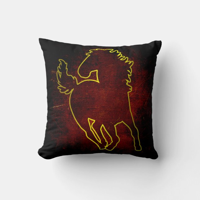 Coussin d'or de cheval (Recto)