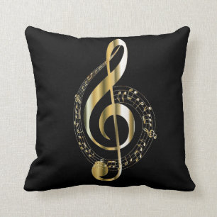 Coussin d'or de clef de G