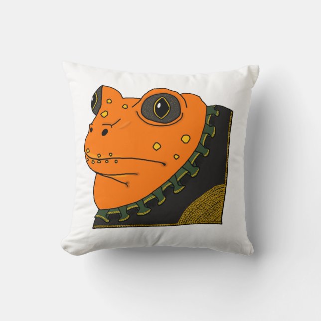 Coussin d'or de fantaisie de crapaud (Recto)