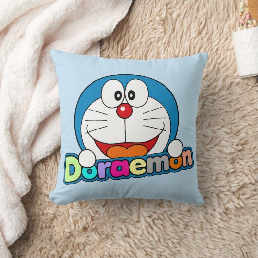 Coussin Doraemon Fanart personnalisé (Couverture)