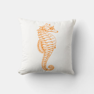 Coussin d'Orange Seahorse