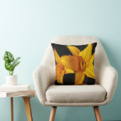 Coussin d'orchidée jaune (Chaise)