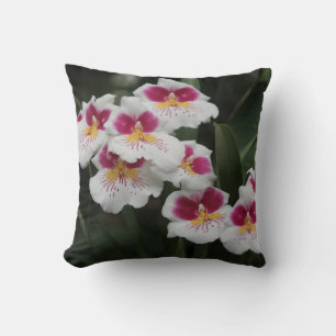 Coussin d'orchidée rose/blanc (Customisé)